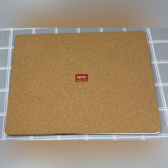 Spode Christmas Rose Large Acrylic Finish Corkboard Back Placemats Box Set of 4 - Picture 8 of 12